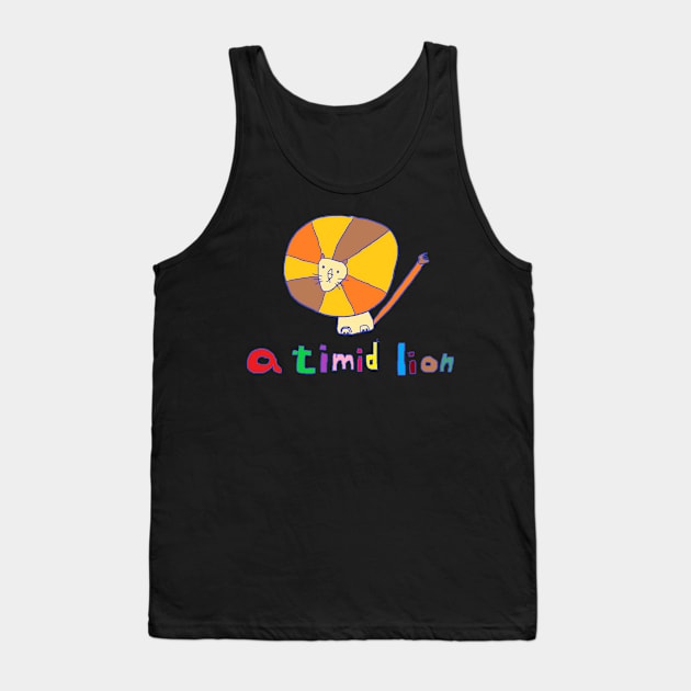 a timid lion Tank Top by zzzozzo